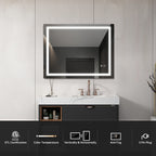 LED Lighting Bathroom Wall Mounted Mirror