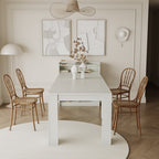 Modern Extendable Dining Table With Storage