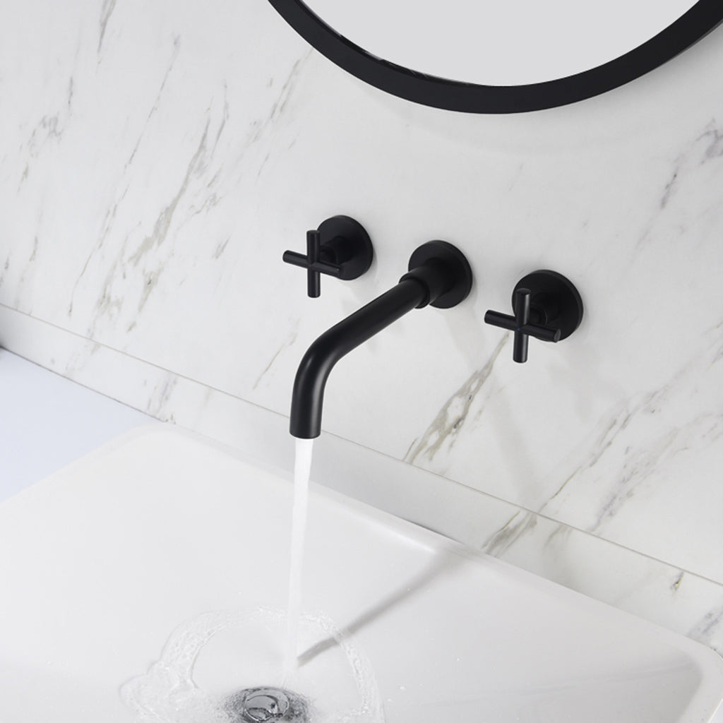 Bathroom Faucets, Wall-mounted Bathroom Sink Faucets