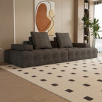 SOWO Sofa Couch For Living Room, Modern Loveseat Sofa With Extra Deep Seats, Comfy Armrests, Couches For Living Room Apartment Lounge, Easy Assembly, Grey