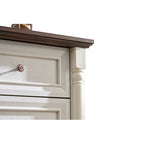 SOWO 10 Drawer Dresser Chest For Bedroom With Wooden Base And Riser Trim, Wooden Rustic Rustic Chest Of Drawers, Storage Dresser For Bedroom, Living Room