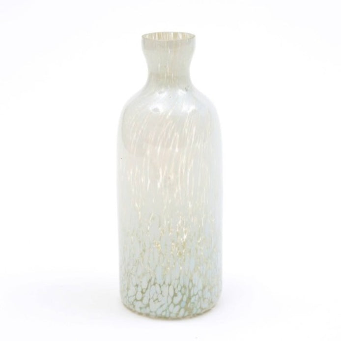Decorative Splutter Glass Bottle Vase Large Home