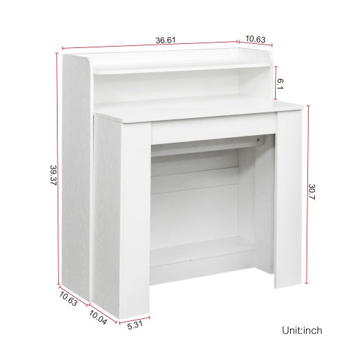 Modern Extendable Dining Table With Storage