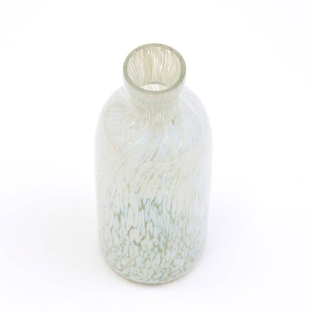Decorative Splutter Glass Bottle Vase Large Home